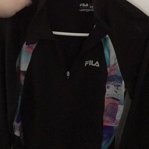 Three quarter zip up